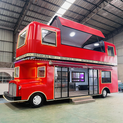 Apparecchiature per il fast food e il tempo libero 9*2.14*4.8m Double Deck Luxury Truck Trailer