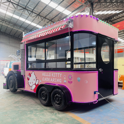 Apparecchiature di cucina complete Fast food snack catering gelato caffè autocarro