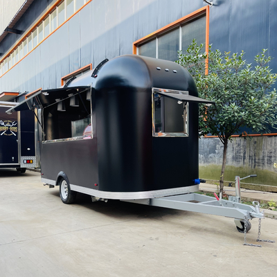 2023 Mobile Trailer per snack Fast food bevande gelato caffè latte tè e durable