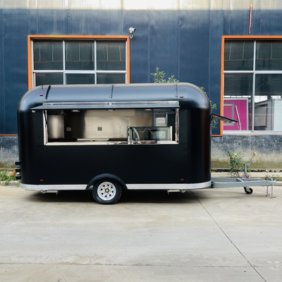 2023 Mobile Trailer per snack Fast food bevande gelato caffè latte tè e durable
