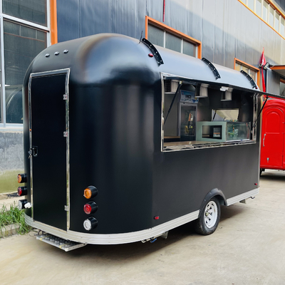 2023 Mobile Trailer per snack Fast food bevande gelato caffè latte tè e durable