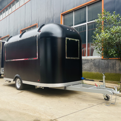 2023 Mobile Trailer per snack Fast food bevande gelato caffè latte tè e durable