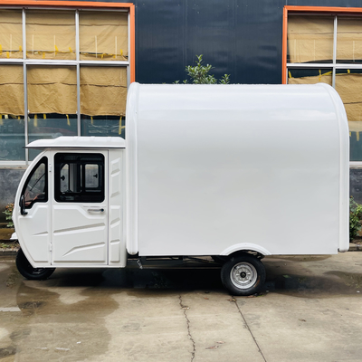 2023 Pedicab multiuso mobile elettrico fast food snack triciclo per negozi al dettaglio