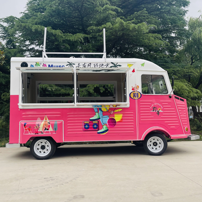 2023 Outlet Multipurpose Electric Mobile Van per fast food Snack Bevande e caffè