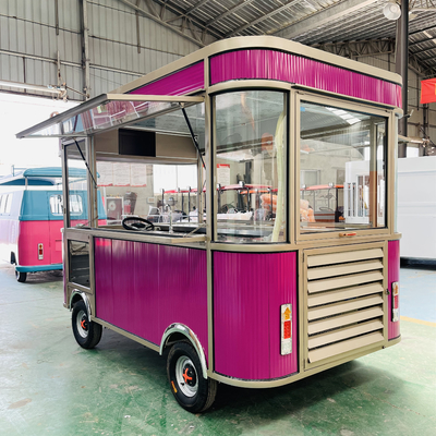 Camionetto elettrico per bevande a base di pollo fritto, gelato, latte, tè, cibo