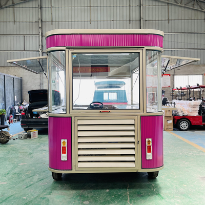 Camionetto elettrico per bevande a base di pollo fritto, gelato, latte, tè, cibo