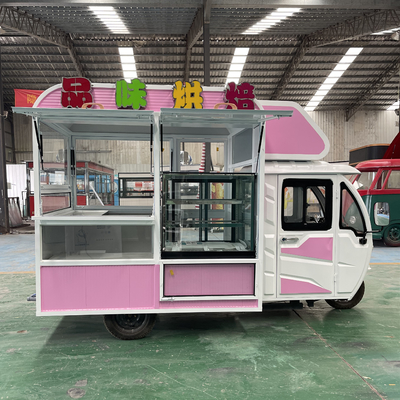 110v/220v Voltage Farms Multiuso Mobile Fast Food Elettrico Snack Triciclo Pedicab