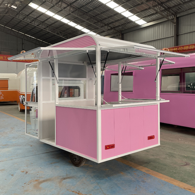 2023 Mobili multiuso elettrici Fast Food Snack Triciclo Pedicab 3 ruote Outlet