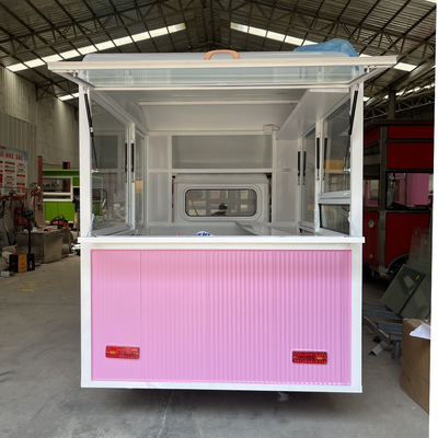 2023 Mobili multiuso elettrici Fast Food Snack Triciclo Pedicab 3 ruote Outlet