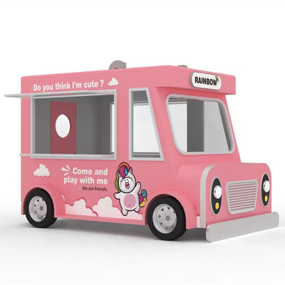 Camionetto alimentare elettrico mobile per bevande fredde gelati e distribuzione di cibo
