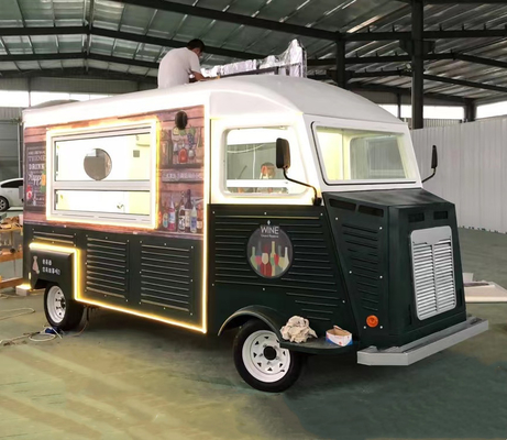 Snack Food 2023 Multipurpose Electric Mobile Van Fast Food Catering Drinks Caffè Truck Cart del rimorchio