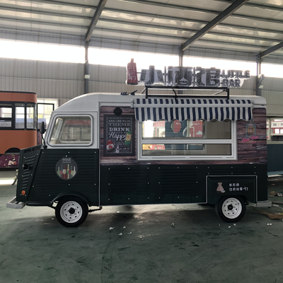 Snack Food 2023 Multipurpose Electric Mobile Van Fast Food Catering Drinks Caffè Truck Cart del rimorchio