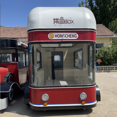 Insalate di frutta Bevande Caffè Latte Tè Birra Gelato Mobile Birra Ritiratore Autobus Camione Carrello