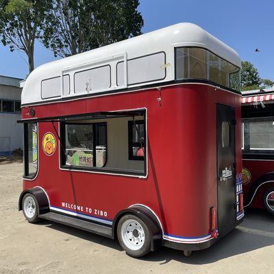 Insalate di frutta Bevande Caffè Latte Tè Birra Gelato Mobile Birra Ritiratore Autobus Camione Carrello