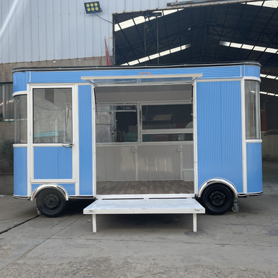 Prodotti elettrici mobili Necessità quotidiane Negozio al dettaglio Alimenti snack Camion rimorchio carrello