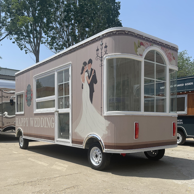 Foto di nozze elettrica mobile Commodity e negozio al dettaglio Food Snack Trailer Boutique Cart