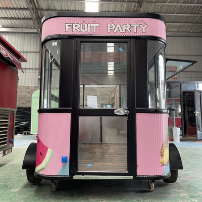 Trailers per la ristorazione a base di farina per la vendita di bevande e gelati a base di merendine multiuso
