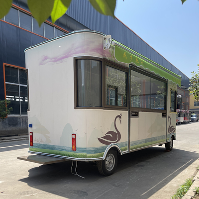 Elettromobile Commodity Retail Fiori Piante Bonsai Shop Truck Trailer per cantine