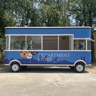 Elettromobile Commodity Retail Fiori Piante Bonsai Shop Truck Trailer per cantine