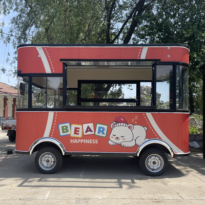 Manuale Competenze Mobile Pollo fritto Combo Cola Bevande Cibo Snack Truck Boutique Cart