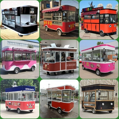 Manuale Competenze Mobile Pollo fritto Combo Cola Bevande Cibo Snack Truck Boutique Cart