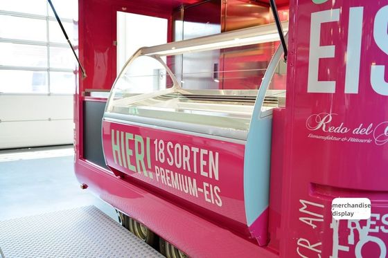 Wecare Food Van Car Food Carts Produttori Full Equipped Mobile Concession Trailer