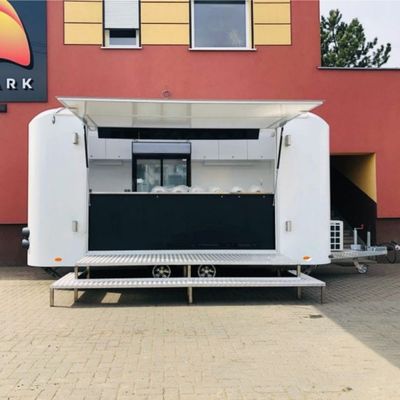 Wecare Food Van Car Food Carts Produttori Full Equipped Mobile Concession Trailer