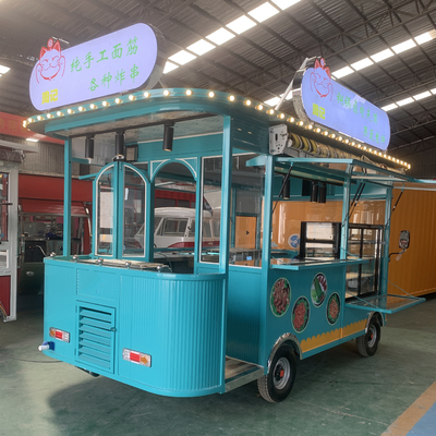 Bevande Bevande Caffè Latte Tè Carrello di snack elettrico mobile con pneumatico a vuoto