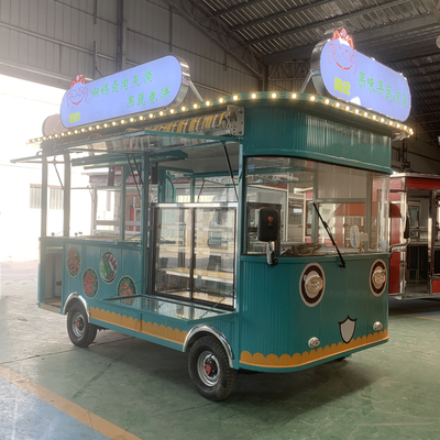 Bevande Bevande Caffè Latte Tè Carrello di snack elettrico mobile con pneumatico a vuoto