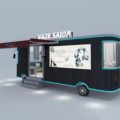 3.0kw Customized Electric Mobile Haircut Salon Van Trailer con design personalizzato