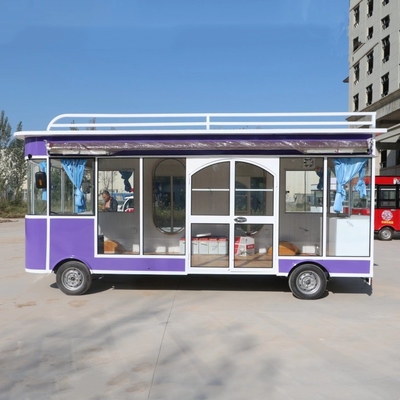 3.0kw Customized Electric Mobile Haircut Salon Van Trailer con design personalizzato