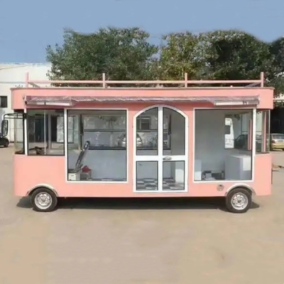 3.0kw Customized Electric Mobile Haircut Salon Van Trailer con design personalizzato