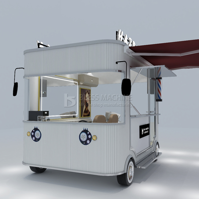Electric Mobile Haircut Salon Barber Shop Style Design Van Truck Trailer Cart 2023 Outlet