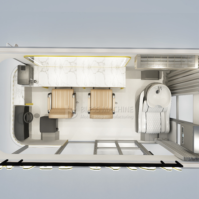 2023 Electric Mobile Haircut Salon Barber Shop Style Design Van Truck Cart rimorchio