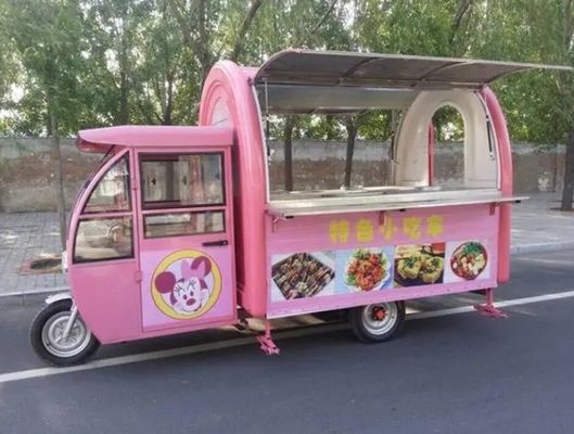 Consumo di bevande e caffè furgone per la produzione di farina Applicazione Disegno triciclo elettrico