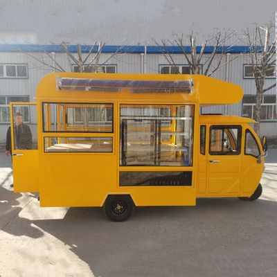 Consumo di bevande e caffè furgone per la produzione di farina Applicazione Disegno triciclo elettrico