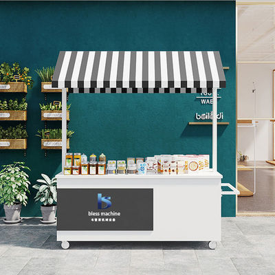 Cartoni da caffè multifunzione Food Trailer Mobile Food Cart Ice Cream Mini Food Truck