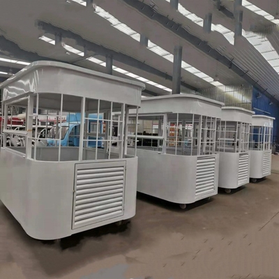40 chilometri all'ora pneumatici a vuoto gelato carrello per la ristorazione mobile personalizzata