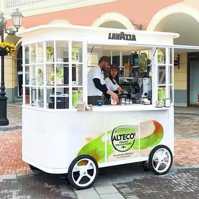 Carrozzino per l'insalata di frutta e frutta fresca per negozio mobile 2500mm*1600mm*2350mm