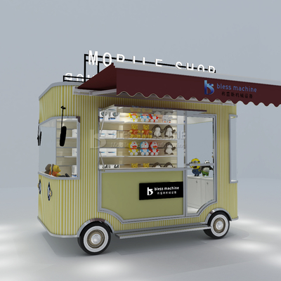 Outlet Electric Mobile Commodity Grocery Artigianato Artware Shop Van Truck Carro rimorchio