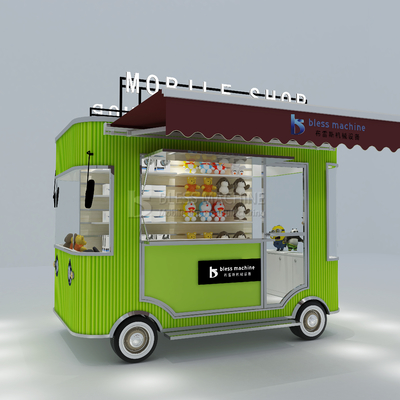 Outlet Electric Mobile Commodity Grocery Artigianato Artware Shop Van Truck Carro rimorchio