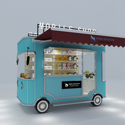 Outlet Electric Mobile Commodity Grocery Artigianato Artware Shop Van Truck Carro rimorchio