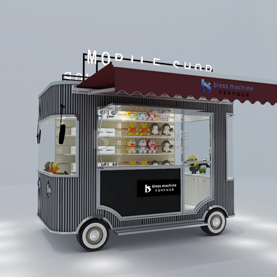 Outlet Electric Mobile Commodity Grocery Artigianato Artware Shop Van Truck Carro rimorchio