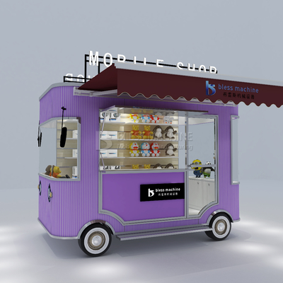 Outlet Electric Mobile Commodity Grocery Artigianato Artware Shop Van Truck Carro rimorchio