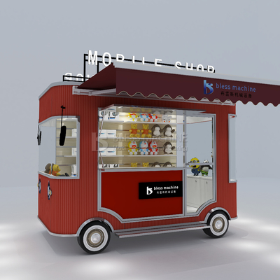 Outlet Electric Mobile Commodity Grocery Artigianato Artware Shop Van Truck Carro rimorchio