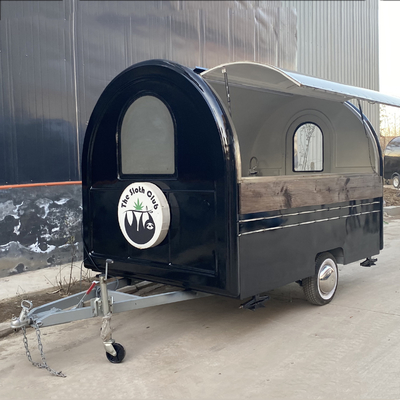 Mobile Caffè Latte Tè Fast Food Snack Cartoncino Trailer per prodotti lattiero-caseari A prezzi accessibili