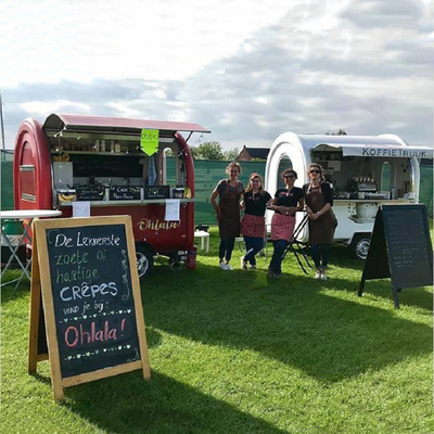 Mobile Caffè Latte Tè Fast Food Snack Cartoncino Trailer per prodotti lattiero-caseari A prezzi accessibili