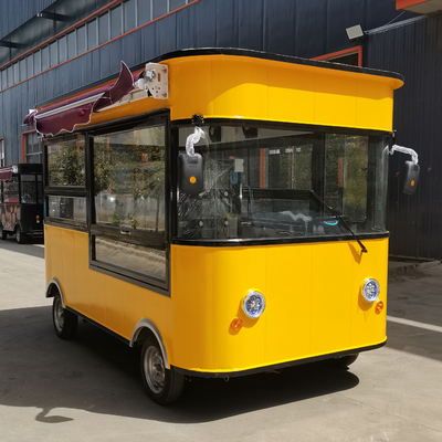 Fast food snacks bevande alcoliche e gelati furgone con configurazione opzionale