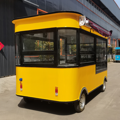 Fast food snacks bevande alcoliche e gelati furgone con configurazione opzionale