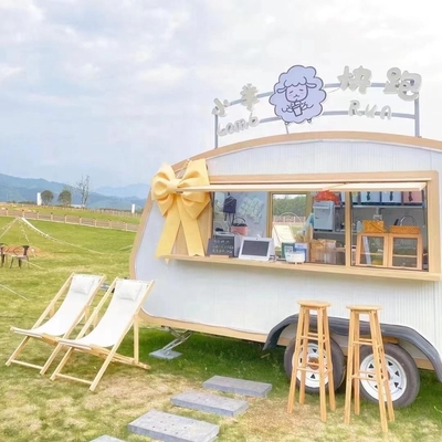 Modern Design Used Food Cart Trailer con potenza da 1,5 kW a 4,5 kW